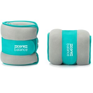 CORE BALANCE Ankle & Wrist Weights - 2kg (Teal) - Teal