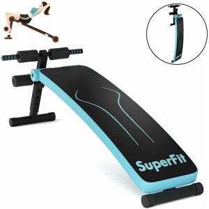 Costway - Adjustable Sit Up Bench Abdominal Exercise Training Workout Machine Home Gym