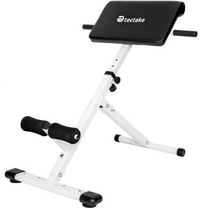 TECTAKE Back and abdominal trainer Coleman 5 height adjustable positions - Back and abdominal trainer, hyperextension bench, training bench - 89 x 69 x 88 cm