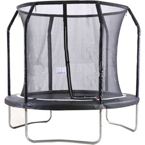 Extreme 8ft Trampoline with Safety Enclosure Black - Big Air