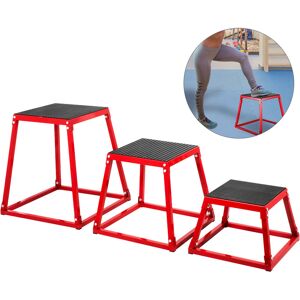 VEVOR Body Sport Standard Plyo Fitness Box Set Of 3 Includes: 12