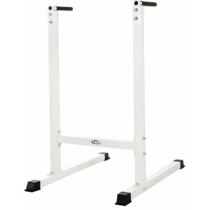 Tectake - Dip station - dip bar, dip machine, tricep dip machine - white