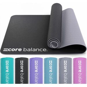 CORE BALANCE Double Layer Mat - Jet Black - Jet Black