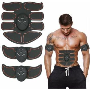 Hoopzi - ems Abdominal Trainer, ems Workout Machine, Home Abdominal Trainer, Electric Abdominal Muscle Trainer for Women and Men, Complete Six Pack