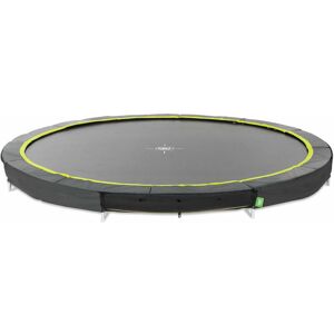 EXIT TOYS EXIT Silhouette ground sports trampoline ø366cm - black - Black