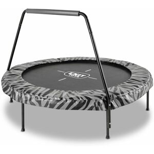 Exit Toys - exit Tiggy junior trampoline with bar ø140cm - black/grey