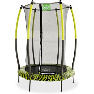 EXIT TOYS Exit Tiggy junior trampoline with safety ø140cm - black/green