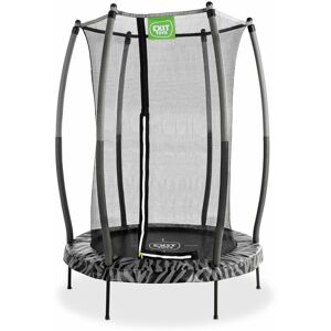 EXIT TOYS Exit Tiggy junior trampoline with safety ø140cm - black/grey