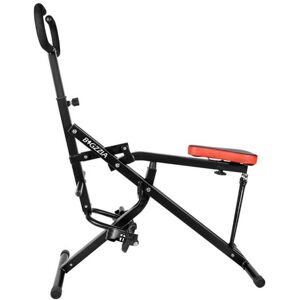 Bigzzia - Fitness Exercise Row n Ride Trainer with Adjustable Seat