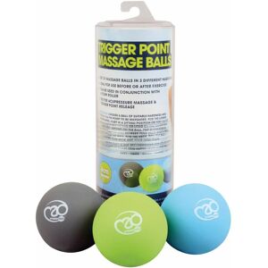 Fitness-mad - Fitness Mad Trigger Point Massage Ball Set - Multi