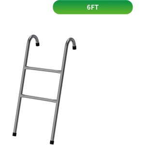 Greenbay - Outdoor Garden Patio Trampoline ladder 2 Steps Fit 6FT Trampoline