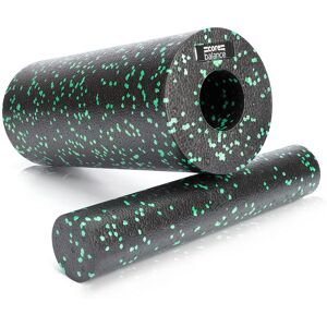 Core Balance - 2-In-1 Foam Roller - Black / Green - Teal