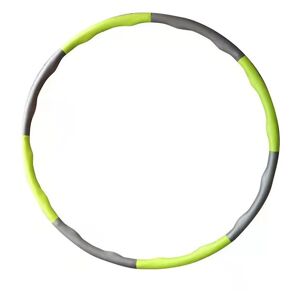 LANGRAY Hula hoop de fitness, 8 Removable Fitness Hoop sections with foam, Hula Hoop Slimming for adults, Portable professional Hula hoop exercise