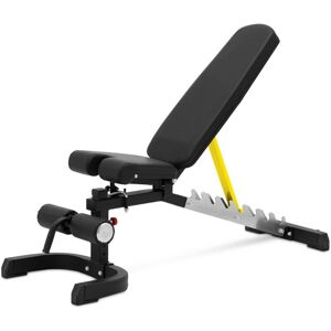 Gymrex - Incline Bench - up to 150 kg - adjustable - 80 - 180° inclination - foldable Weight bench Gym bench