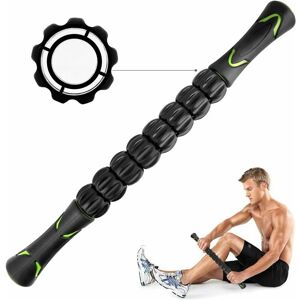 Langray - Therapeutic Deep Tissue Massage Roller, Relieves Sore Muscles, Self-Trigger Point Massage, Back Massage, Leg Massage, Improves Mobility and