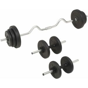 Berkfield Home - Mayfair Barbell and Dumbbell Set 30 kg