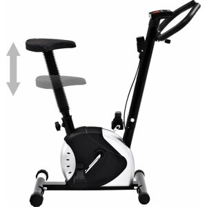 Berkfield Home - Mayfair Exercise Bike with Belt Resistance Black