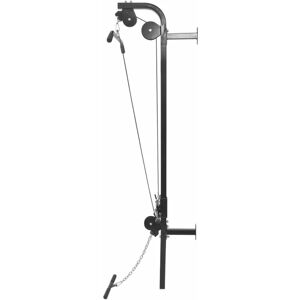 BERKFIELD HOME Mayfair Wall-mounted Power Tower with Barbell and Dumbbell Set 60.5 kg