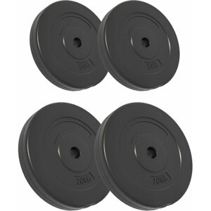 BERKFIELD HOME Mayfair Weight Plates 4 pcs 30 kg Cement