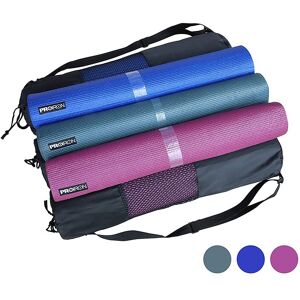 Proiron - Blue Yoga Mat with Free Carry Bag