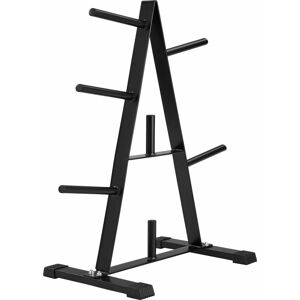 Tectake - Rack for weight plates - weight rack, weight tree, weight stand - black