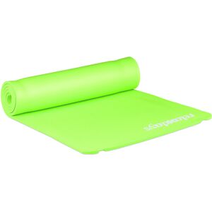 Relaxdays - Yoga Mat 180x60 cm, Pilates, Fitness, Stretching, Carrying Strap, Non-slip, Gymnastics, 10 mm, Green