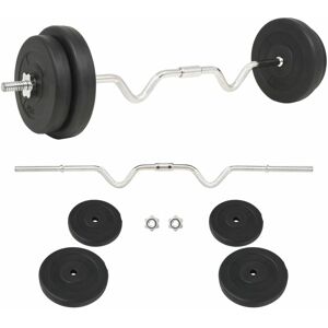 Berkfield Home - Royalton Barbell Set 30 kg