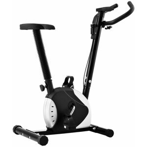 Berkfield Home - Royalton Exercise Bike with Belt Resistance Black