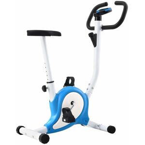 Berkfield Home - Royalton Exercise Bike with Belt Resistance Blue