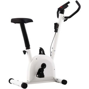 Berkfield Home - Royalton Exercise Bike with Belt Resistance White