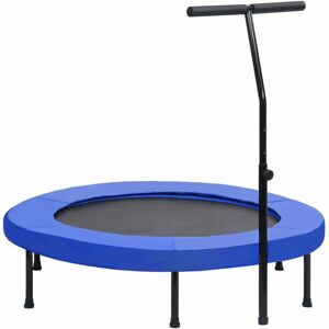 BERKFIELD HOME Royalton Fitness Trampoline with Handle and Safety Pad 122 cm