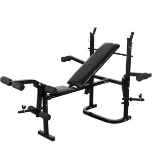 BERKFIELD HOME Royalton Weight Bench Black