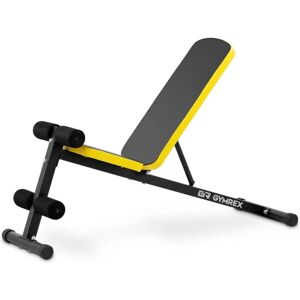 Gymrex - Sit-Up Bench Incline Decline Bench Workout Exercise Adjustable Back 100kg