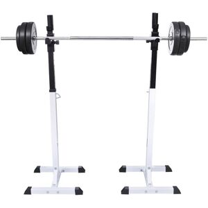 Berkfield Home - Squat Barbell Rack Set