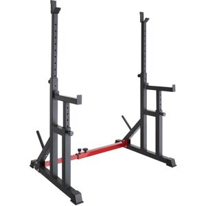 Tectake - Squat rack Creed - squat and bench rack, half racks, gym rack - black