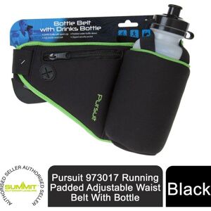 Summit Pursuit - 973017 Running Padded Adjustable Waist Belt With Bottle