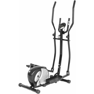 Tectake - Cross trainer made of aluminium - elliptical trainer, elliptical machine, elliptical cross trainer - black