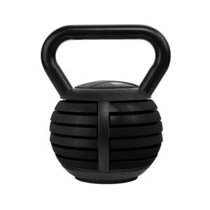 UFE - Urban Fitness Adjustable Kettlebell - Max Weight 18kg/40lb Black - Black