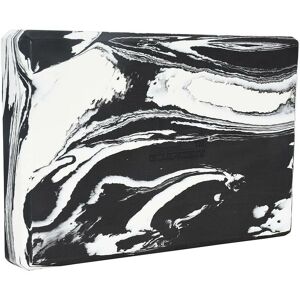 UFE - Urban Fitness Marbled Yoga Block Black/White - Black/White