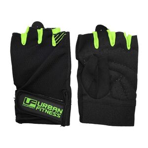 UFE Urban Fitness Training Glove Black/Green Medium - Black/Green
