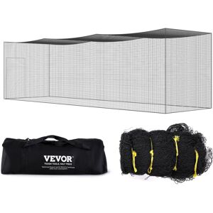 VEVOR Baseball Batting Netting, Professional Softball Baseball Batting Hitting Training Net, Practice Portable Pitching Cage Net with Door & Carry Bag,