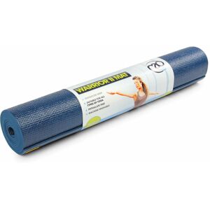 Fitness-mad - Yoga-Mad Warrior ii Mat 4mm Dark Blue - Dark Blue