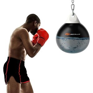 18 Inch Water Punching Bag 50 kg Water Heavy Bag Filled Gym-Black - Costway 18 Inch Water Punching Bag 50 kg Water Heavy Bag Filled Gym-Black - Costway