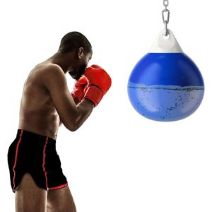 COSTWAY 18 Inch Water Punching Bag 50 kg Water Heavy Bag Filled Gym-Blue COSTWAY 18 Inch Water Punching Bag 50 kg Water Heavy Bag Filled Gym-Blue