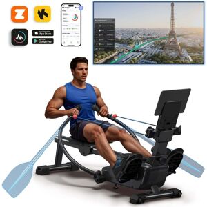 MERACH 2025 New Rowing Machine, Magnetic Home Rower, 158 kg, Ergonomic Seat, LCD, Tablet Holder, Bluetooth, Kinomap, 7 Modes, 36 kg Resistance, Quiet MERACH 2025 New Rowing Machine, Magnetic Home Rower, 158 kg, Ergonomic Seat, LCD, Tablet Holder, Bluetooth, Kinomap, 7 Modes, 36 kg Resistance, Quiet