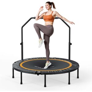MERACH Mini Trampoline Ø122cm with Adjustable Handle - Indoor/Outdoor Fitness MERACH Mini Trampoline Ø122cm with Adjustable Handle - Indoor/Outdoor Fitness