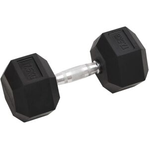 vidaXL 17.5kg Cast Iron Hex Dumbbell - Fitness Equipment vidaXL 17.5kg Cast Iron Hex Dumbbell - Fitness Equipment