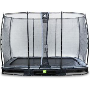 Exit Toys - exit Elegant ground trampoline 7x12ft with Economy safety net - black Exit Toys - exit Elegant ground trampoline 7x12ft with Economy safety net - black