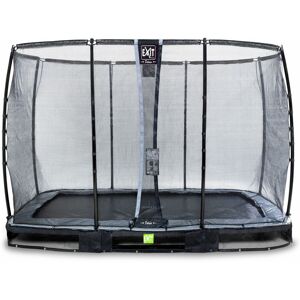 Exit Toys - exit Elegant Premium ground trampoline 7x12ft with Deluxe safety net - black Exit Toys - exit Elegant Premium ground trampoline 7x12ft with Deluxe safety net - black