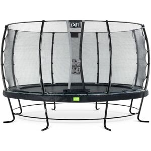 EXIT TOYS EXIT Elegant trampoline 14ft with Economy safetynet - black EXIT TOYS EXIT Elegant trampoline 14ft with Economy safetynet - black